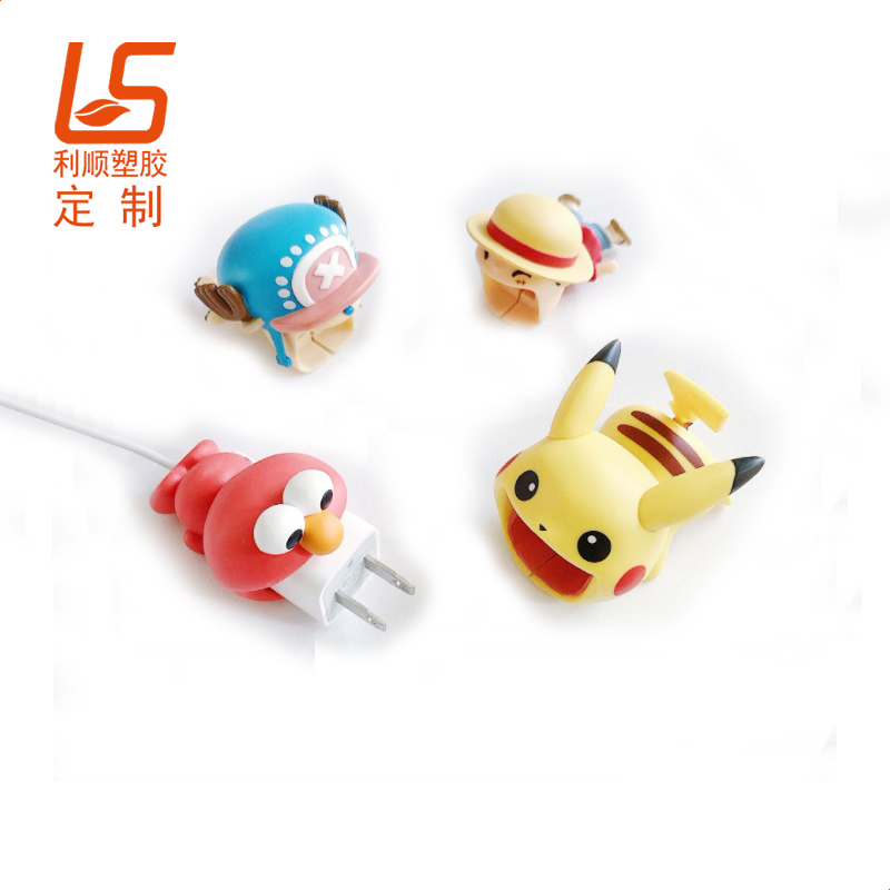 定制充電器咬一口保護套 卡通充電器外殼軟膠套